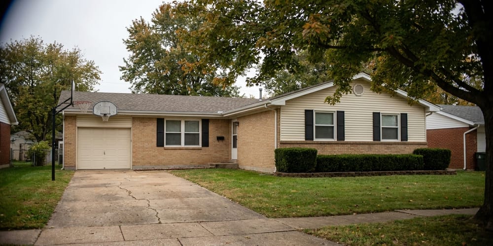A St. Charles area home of the kind we are selecting for the rebate program